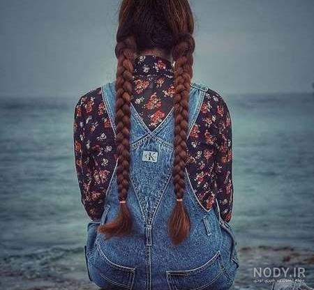 عکس دختر از پشت سر با مانتو زرد عکس دختر از پشت سر با مانتو زرد