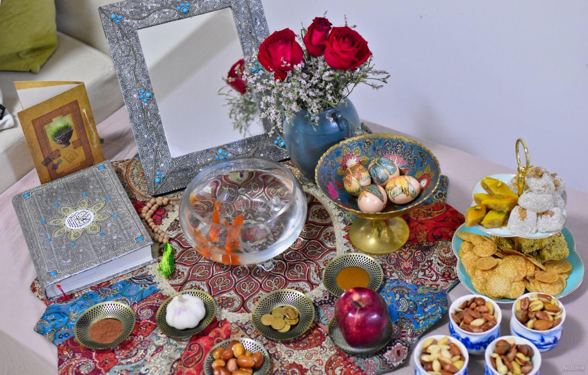 عکس سفره هفت سین فانتزی