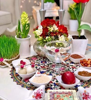 عکس سفره ی هفت سین عید نوروز