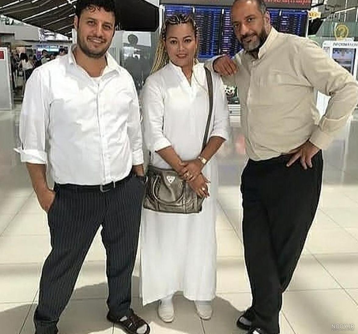 عکس عروسی جواد عزتی و همسرش