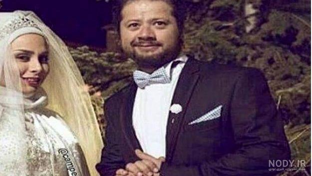 عکس علی صادقی و همسرش و بچه هایش