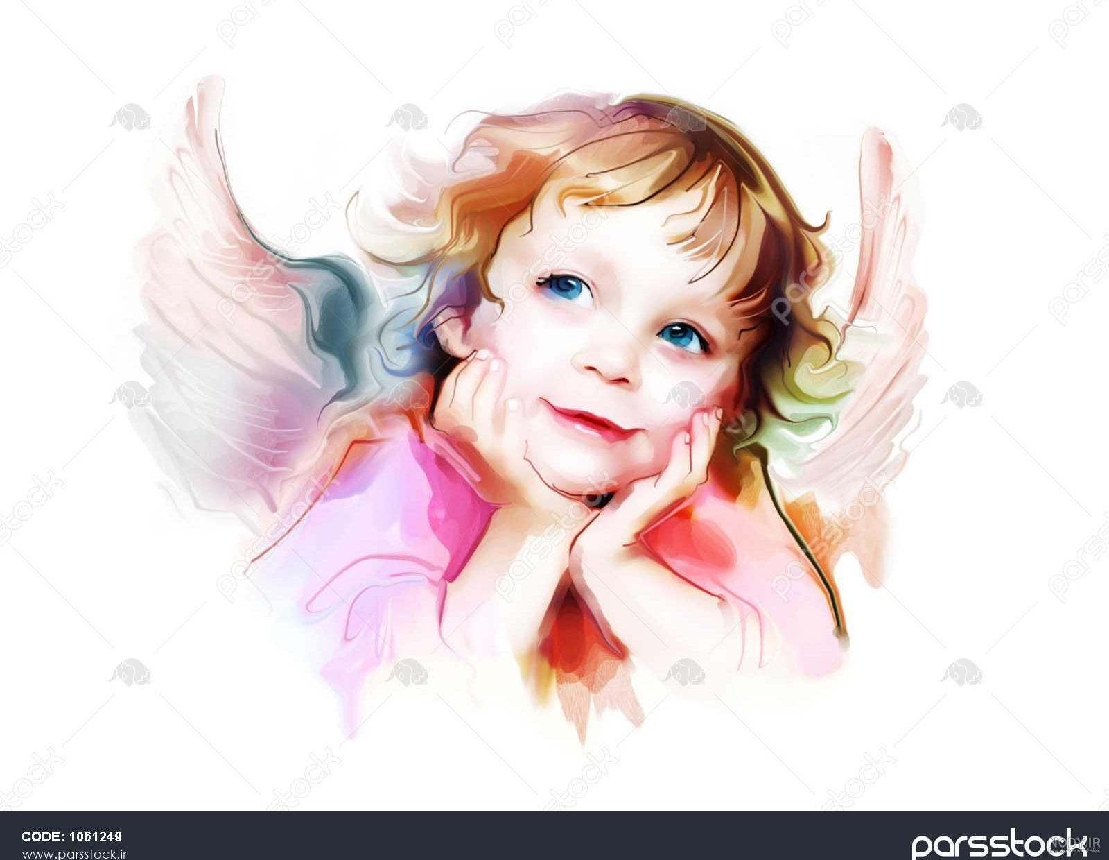 عکس فرشته کوچک
