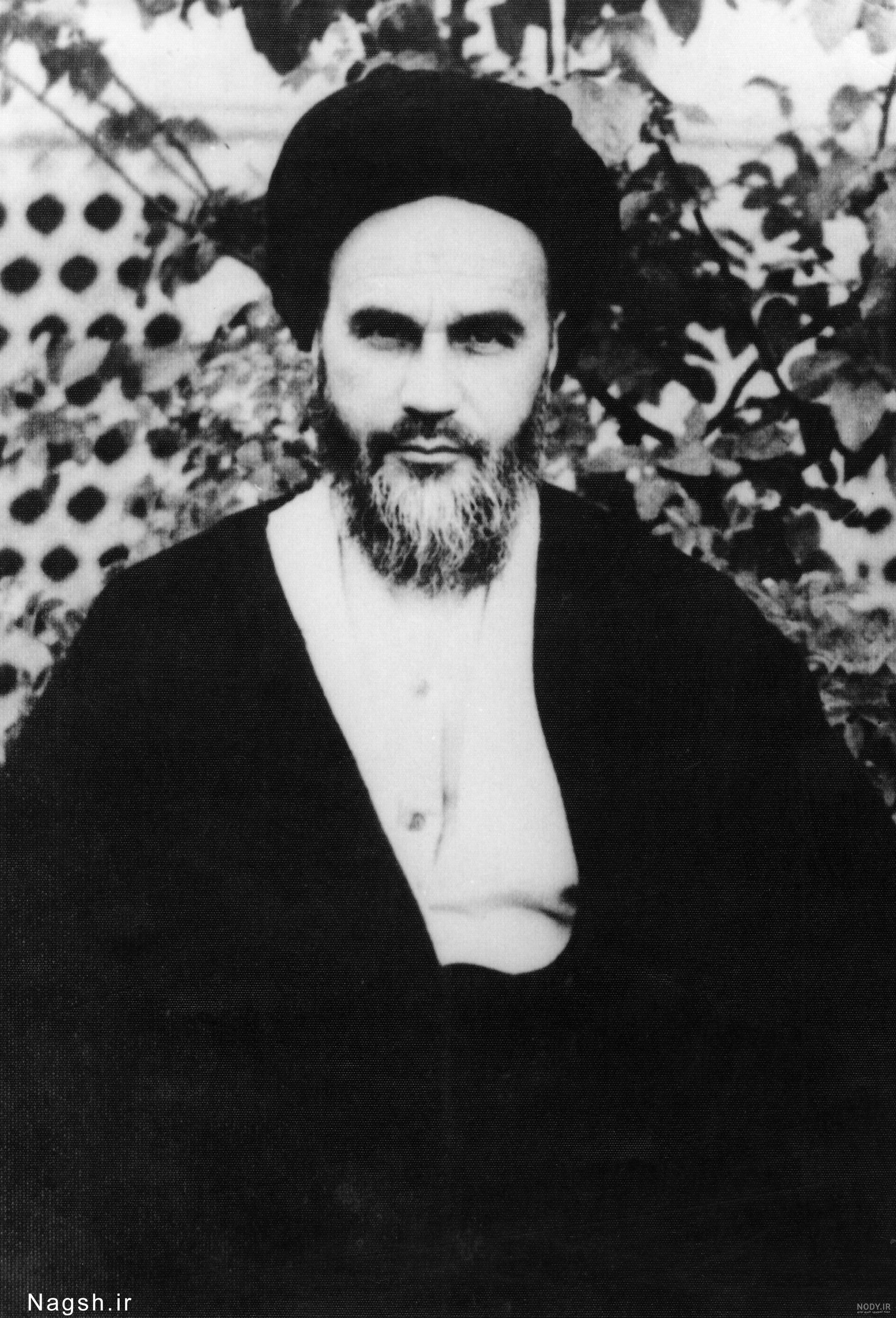 عکس قدیمی از خمینی