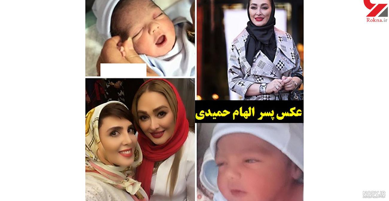 عکس قدیمی الهام حمیدی