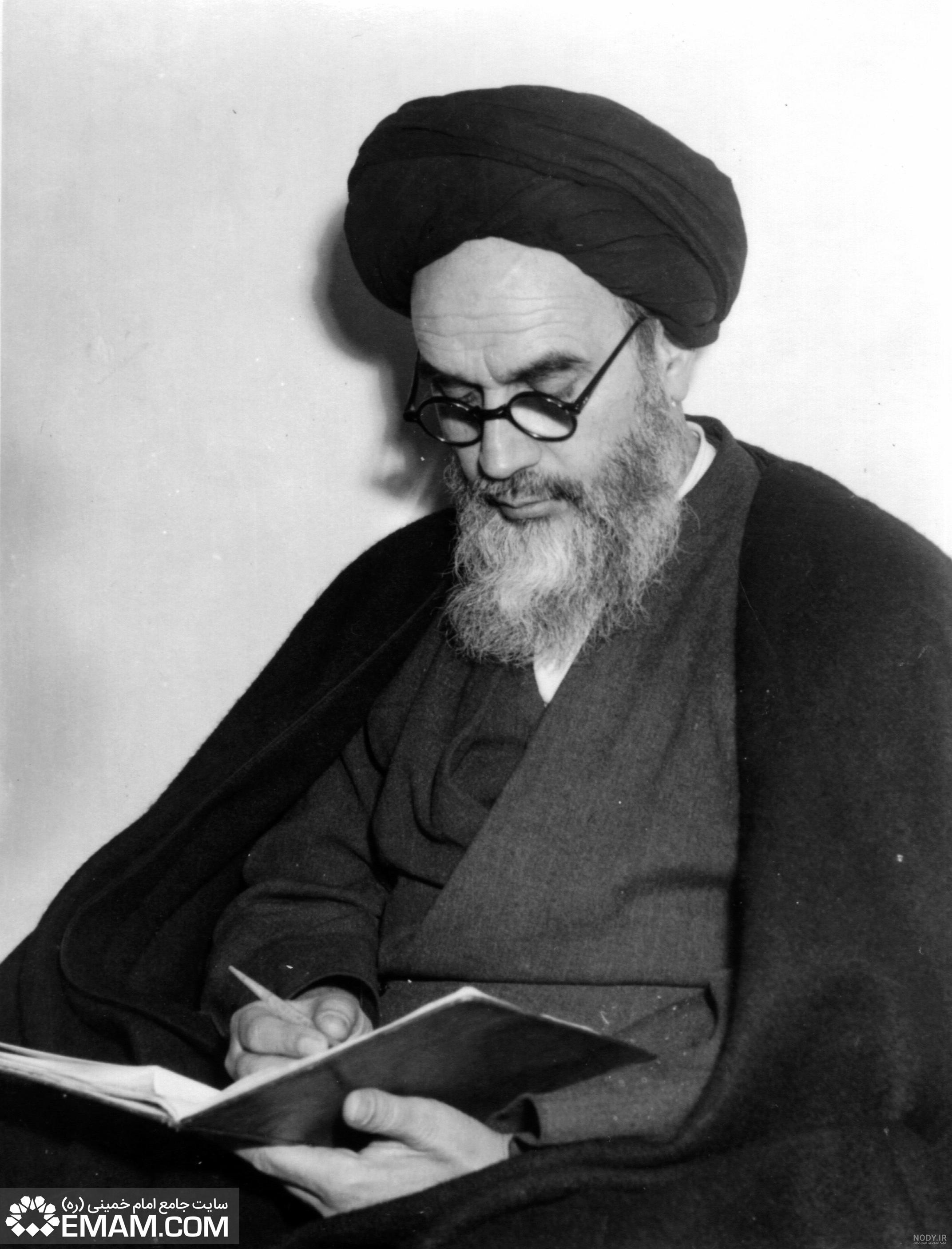 عکس قدیمی خمینی