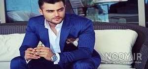 عکس مرد با کت شلوار