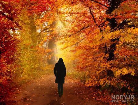 عکس پاییز دخترانه