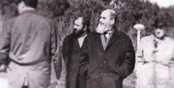 عکس پدر و مادر خمینی در موزه لندن