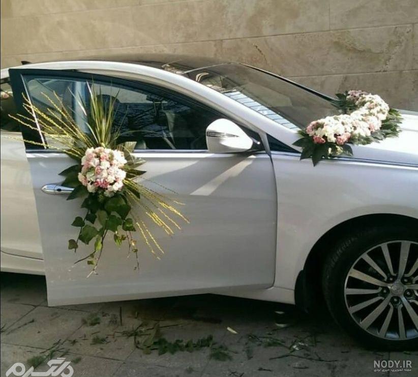 عکس گل ماشین عروس جدید عکس گل ماشین عروس جدید