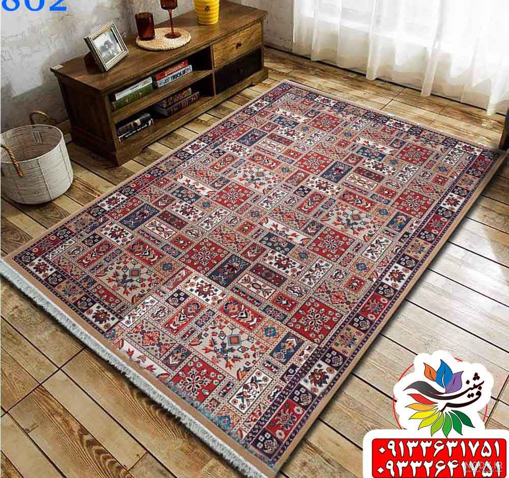 فرش لاکی قرمز