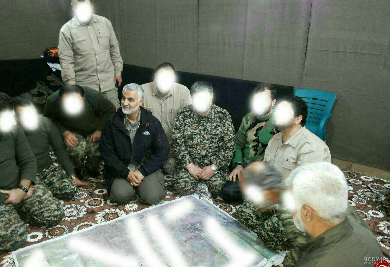 بهترین عکس سردار سلیمانی در جنگ