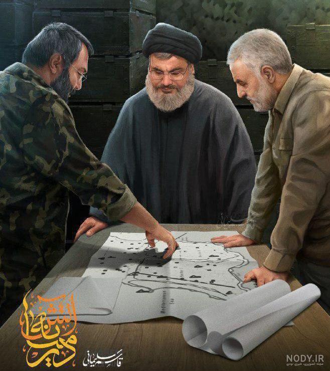  بهترین عکس سردار سلیمانی در جنگ