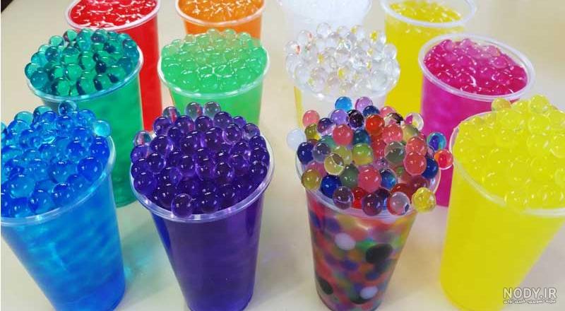خاک ژله ای تک رنگ