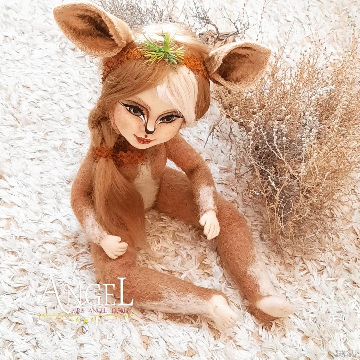 ساخت عروسک با پشم و سوزن ساخت عروسک با پشم و سوزن
