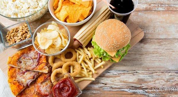عکس از غذاهای ناسالم عکس از غذاهای ناسالم