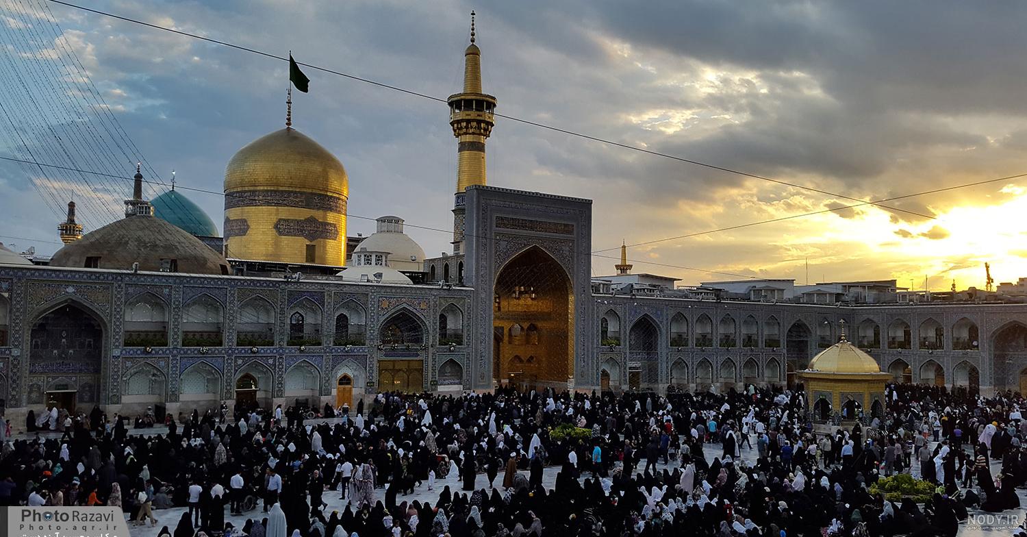 عکس حرم امام رضا با کبوتر عکس حرم امام رضا با کبوتر