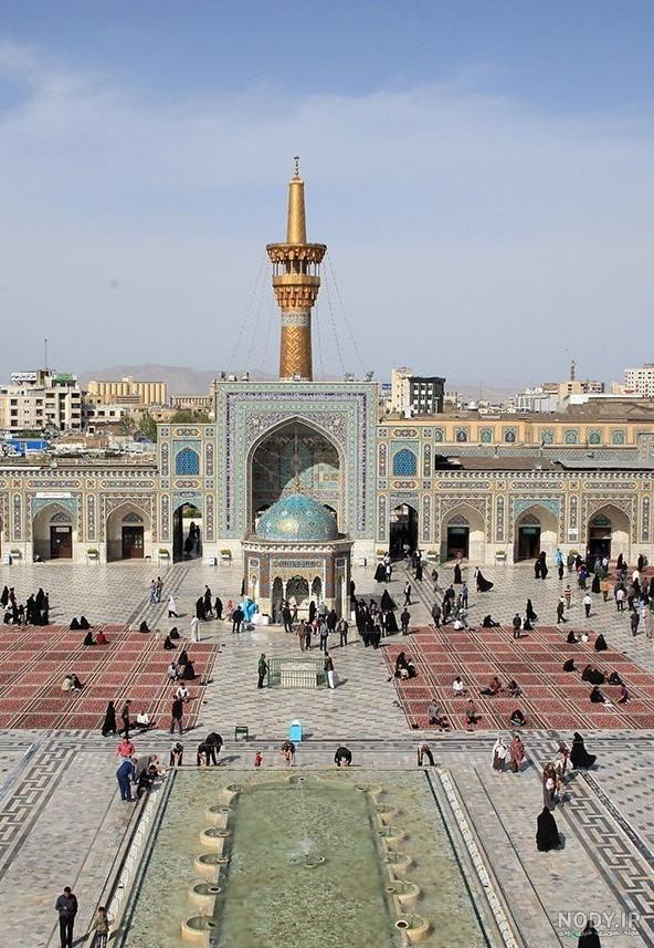 عکس حرم امام رضا در شب تولدش عکس حرم امام رضا در شب تولدش