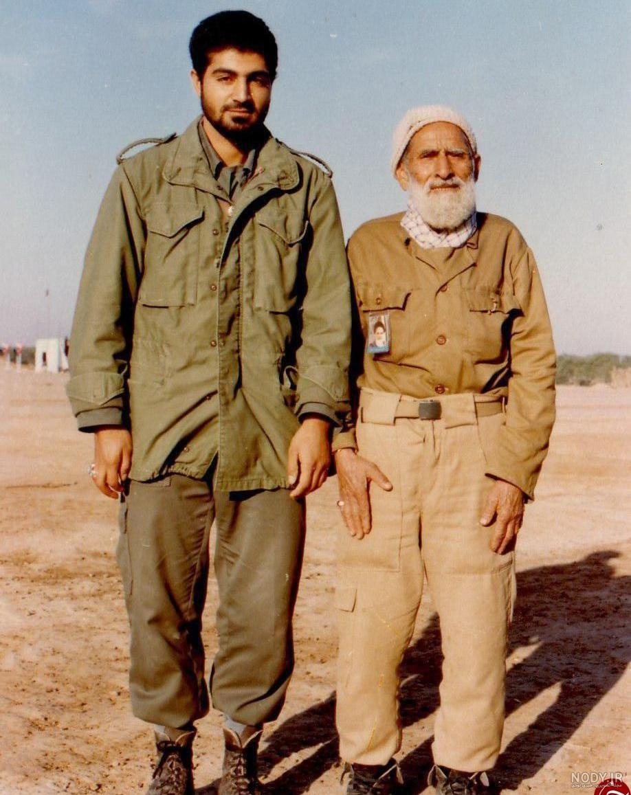 عکس سردار سلیمانی با رهبر