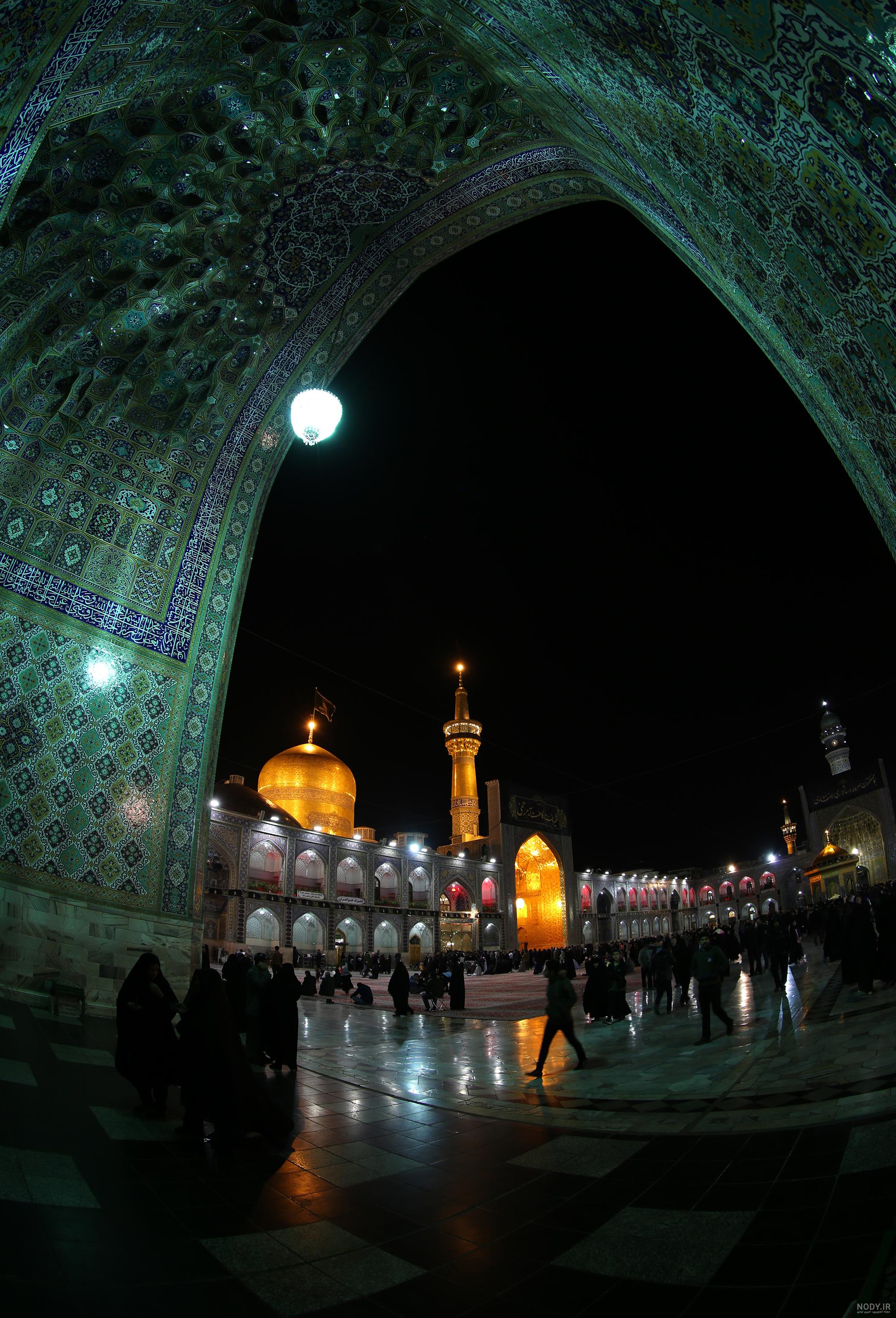عکس صحن آزادی حرم امام رضا