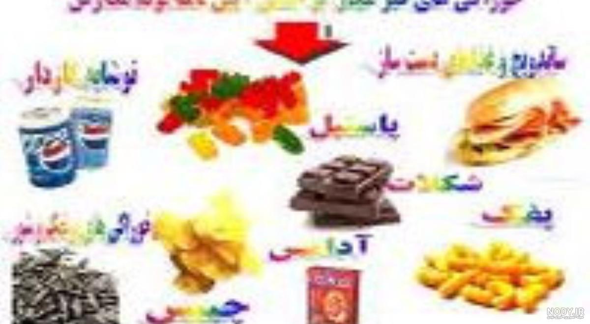 غذای سالم و ناسالم برای کودکان غذای سالم و ناسالم برای کودکان