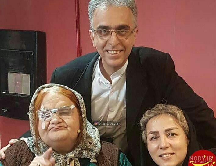 معصومه قاسمی همسر اکبر عبدی