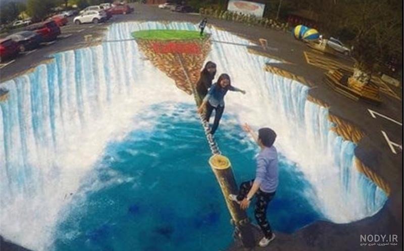 نقاشی زیبا از طبیعت نقاشی زیبا از طبیعت