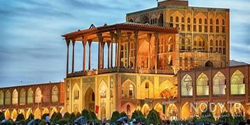 نقشه جاهای دیدنی اصفهان