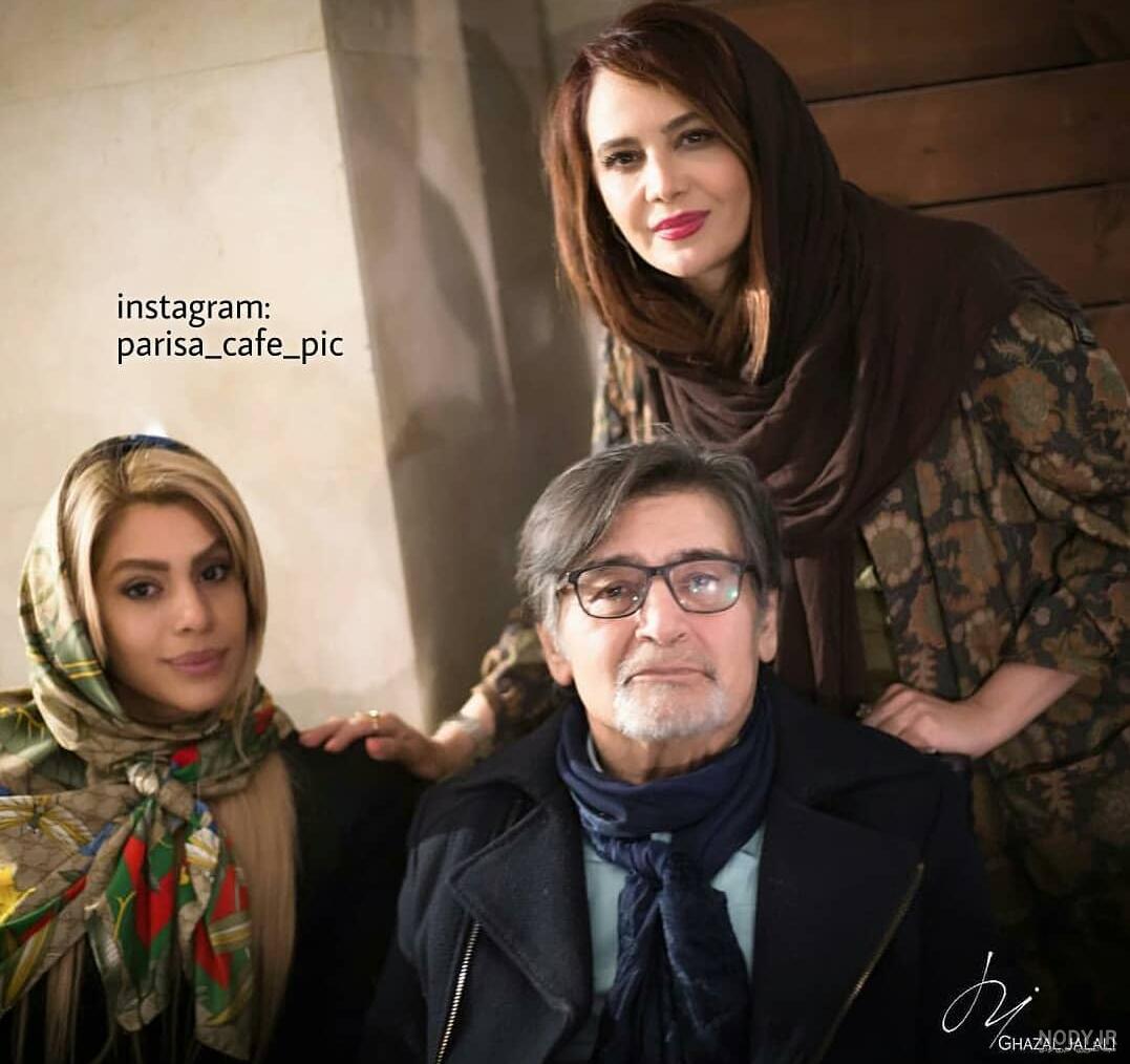 رضا رویگری و همسرش