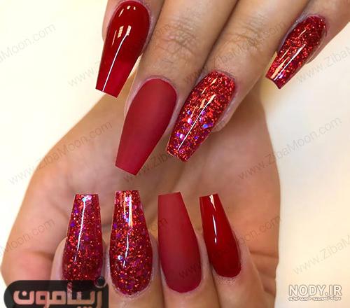 طرح لاک زرشکی طرح لاک زرشکی