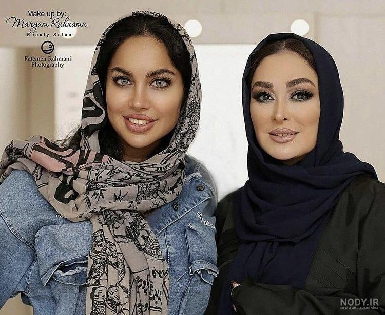 عکس الهام حمیدی با همسر اولش
