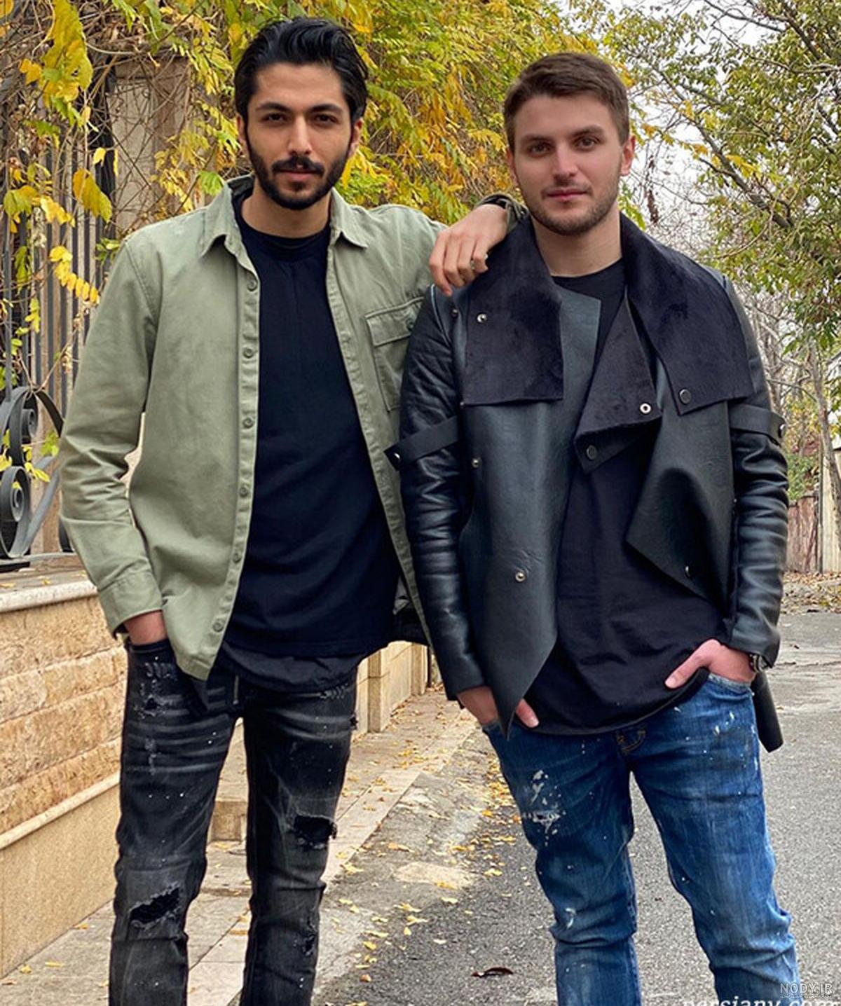 عکس امین حیایی با پسر عکس امین حیایی با پسر
