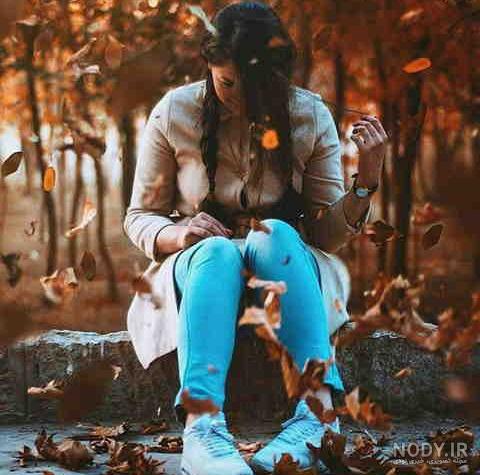 عکس برگ پاییزی