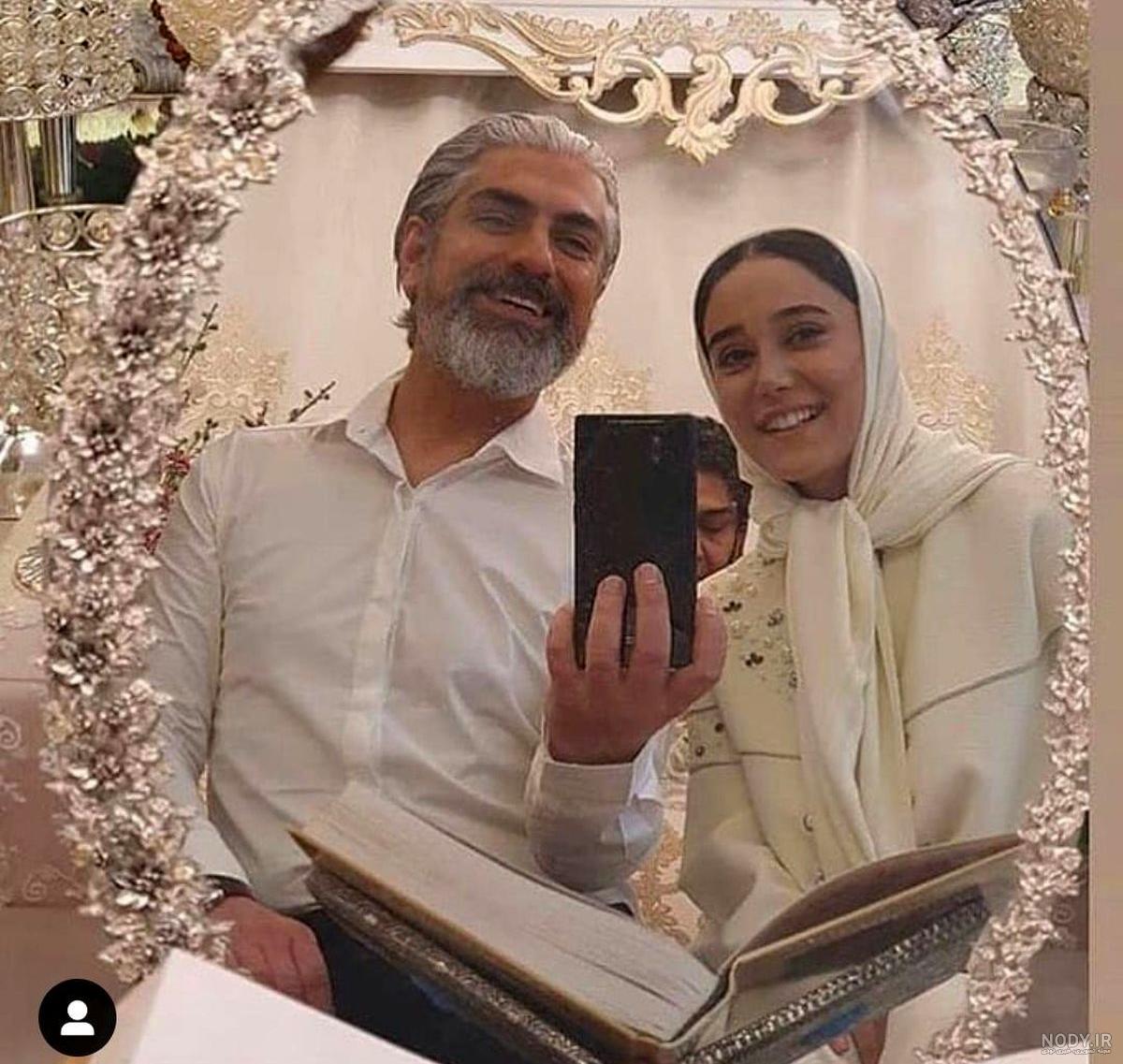 عکس جدید بهنوش طباطبایی با همسرش