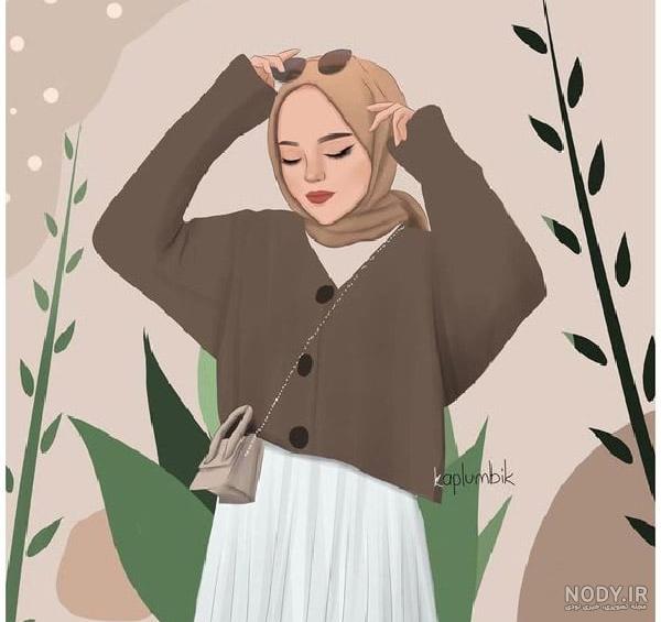 عکس دختر با حجاب عروسکی عکس دختر با حجاب عروسکی