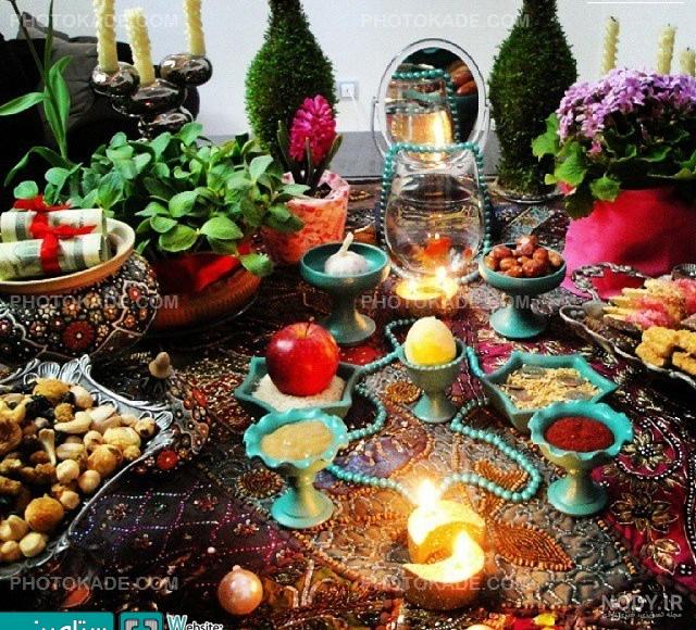 عکس سفره هفت سین فانتزی عکس سفره هفت سین فانتزی