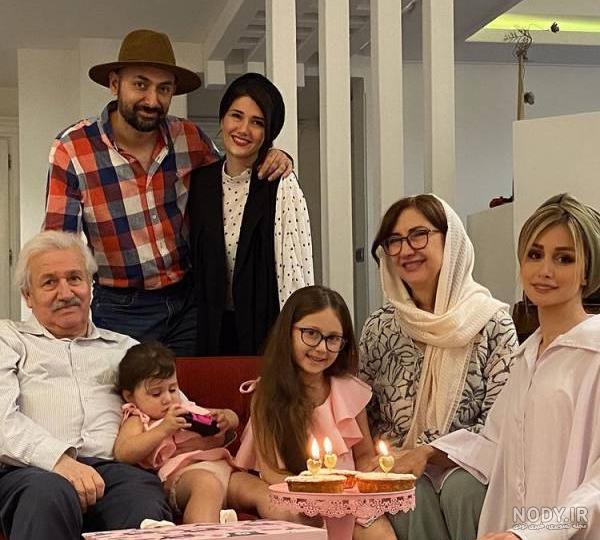 عکس شاهرخ استخری با خانواده