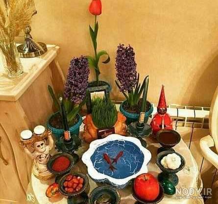 عکس مدل های جدید سفره هفت سین عکس مدل های جدید سفره هفت سین