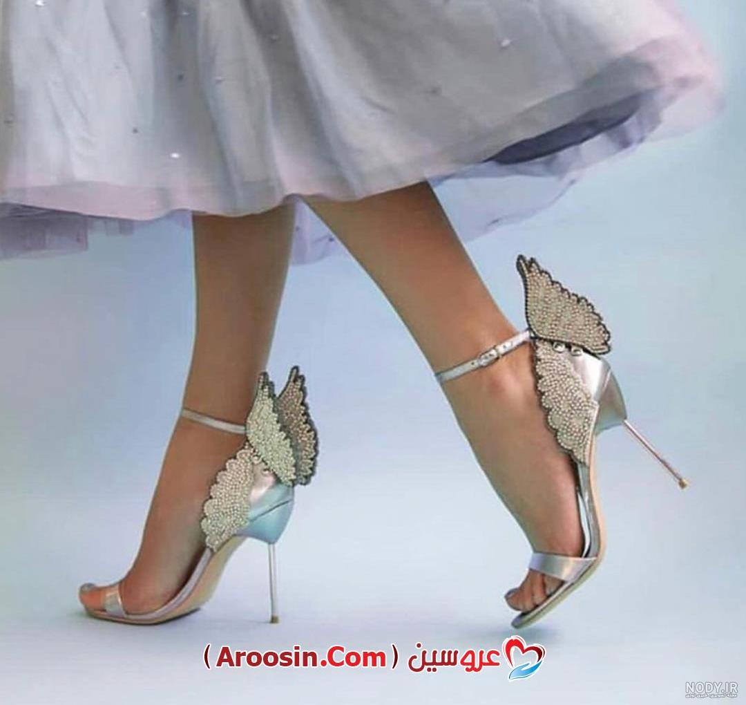 عکس کفش پاشنه بلند عروس عکس کفش پاشنه بلند عروس