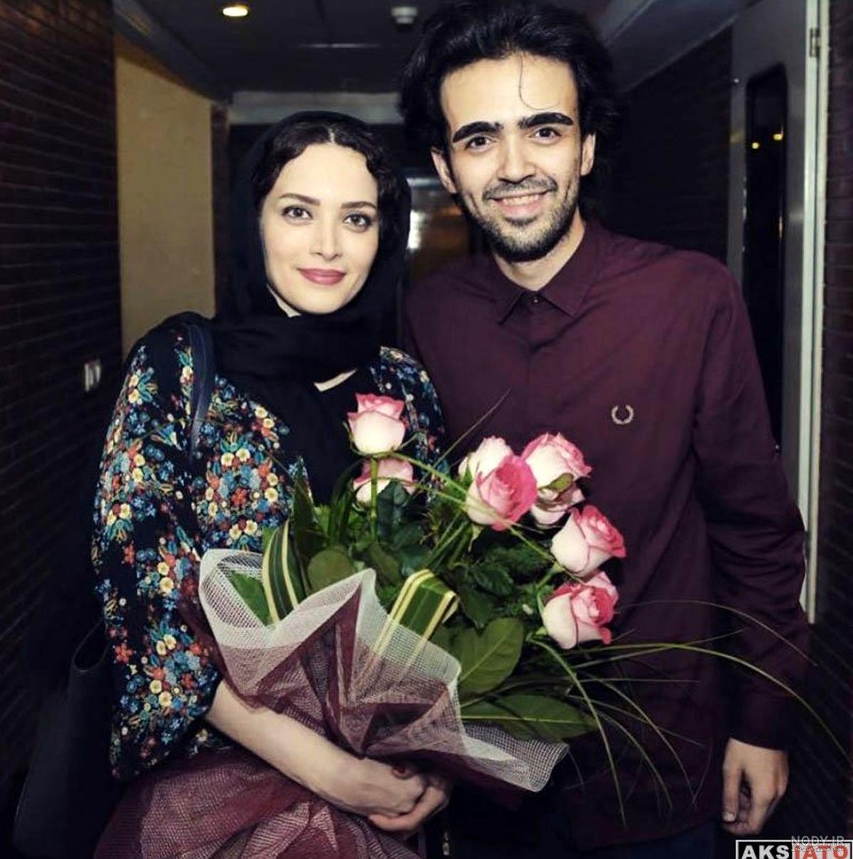 عکسهای بهنوش طباطبایی با شوهرش