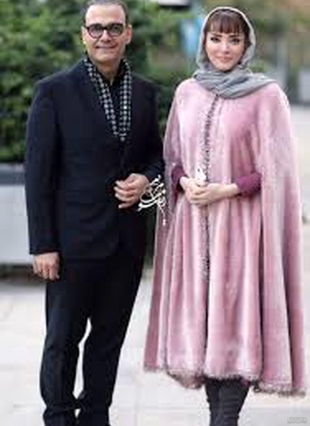 عکسهای بهنوش طباطبایی و همسرش