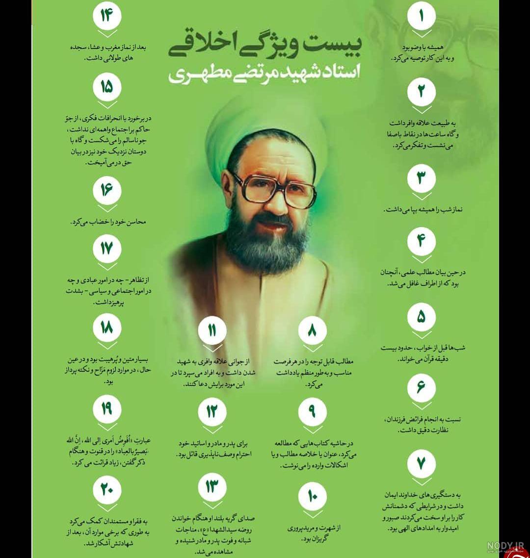 تحقیق درباره شهید مطهری و نقش او در انقلاب