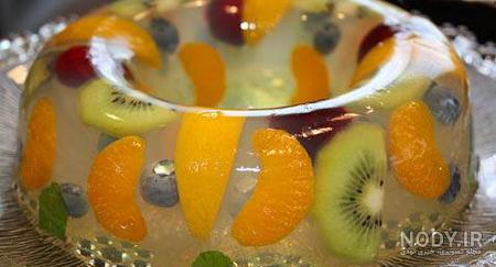 تزیین ژله برای تولد تزیین ژله برای تولد