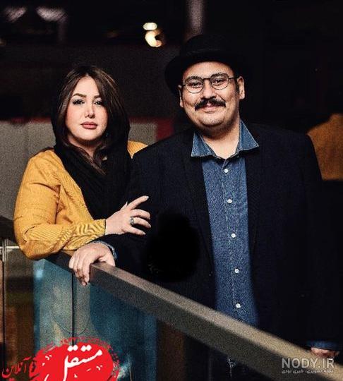 علیرضا داوودنژاد و همسرش