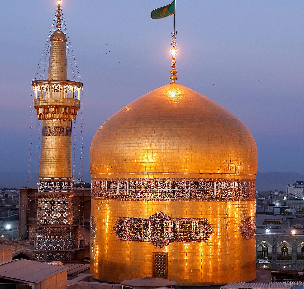 عکس حرم امام رضا با کبوتر عکس حرم امام رضا با کبوتر