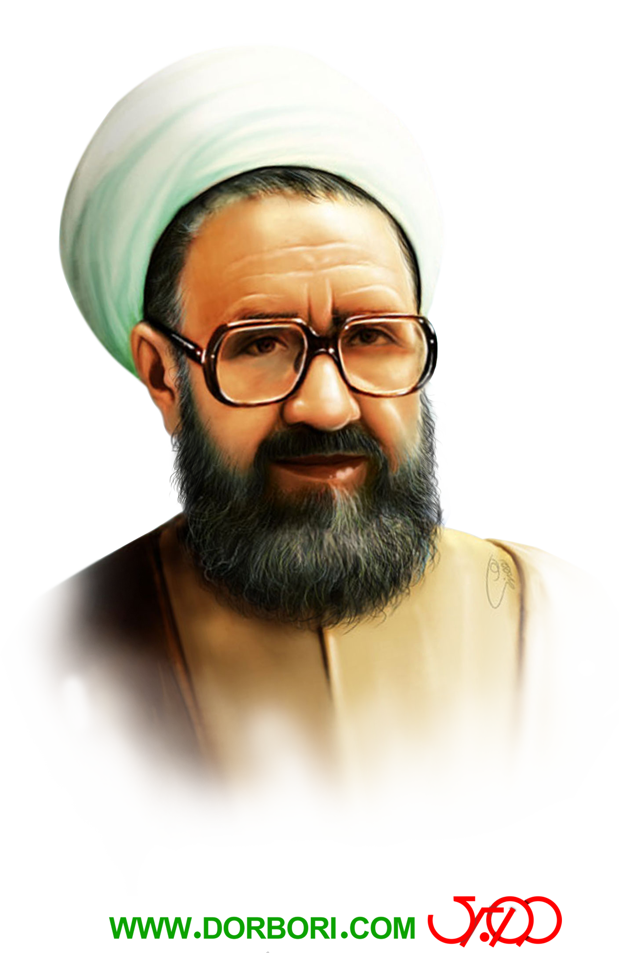 عکس شهید مطهری با کیفیت بالا