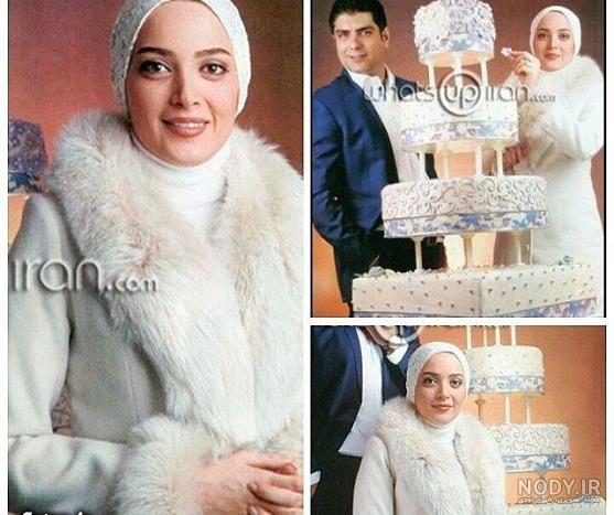 عکس لباس عروس بهنوش طباطبایی