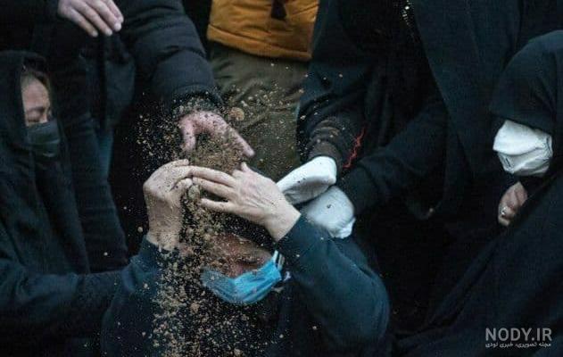 کلیپ هایی از مادر علی انصاریان