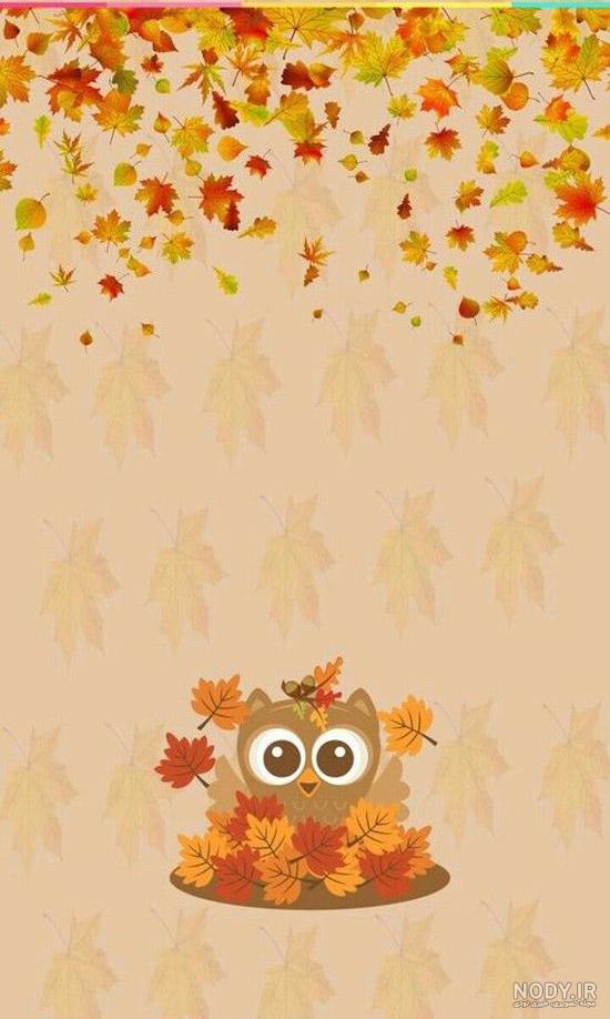  بک گراند پاییزی فانتزی