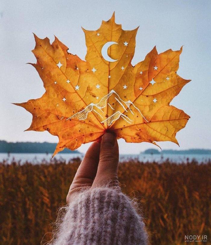  بک گراند پاییزی فانتزی