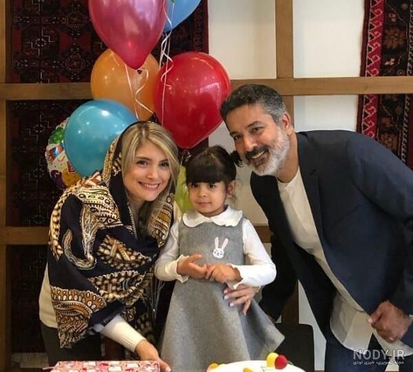 عکس از حمید رضا پگاه و همسرش